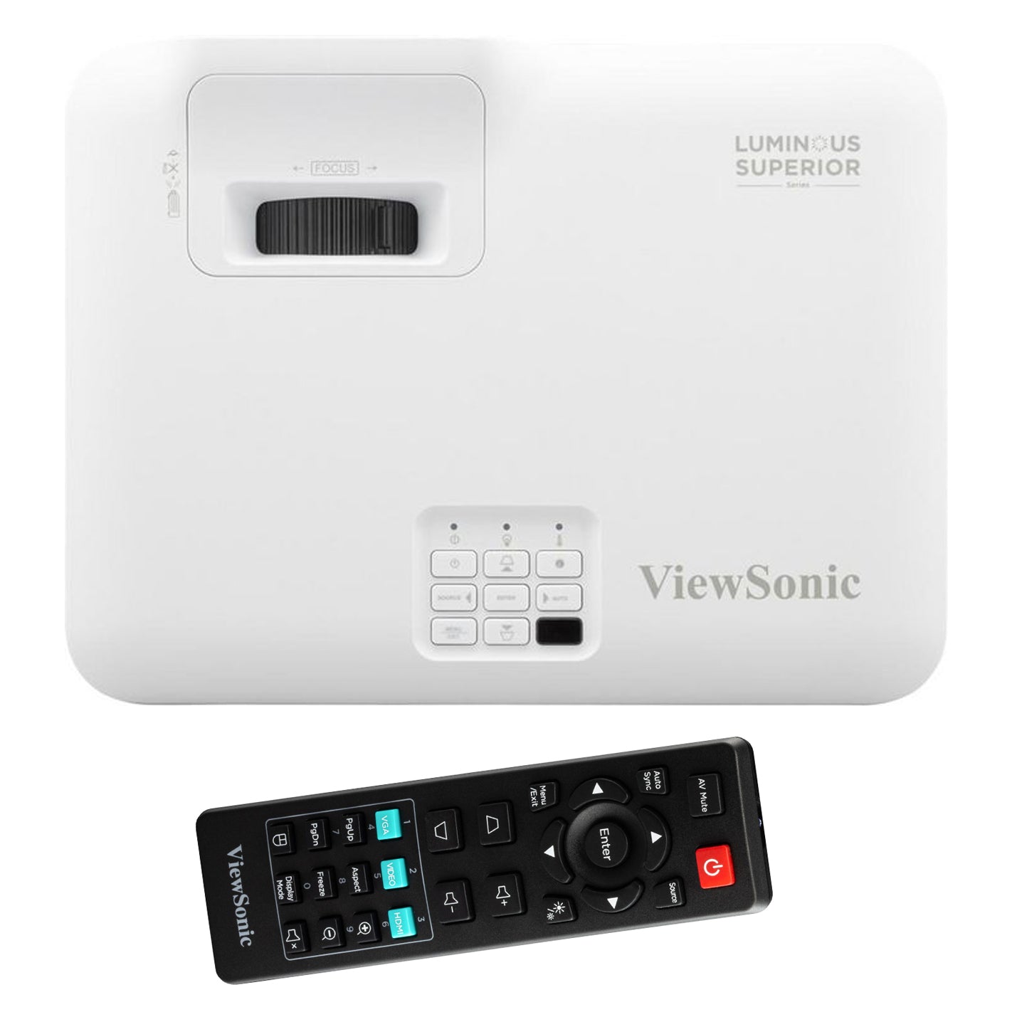 ViewSonic LSD400HD-ST, Short Throw